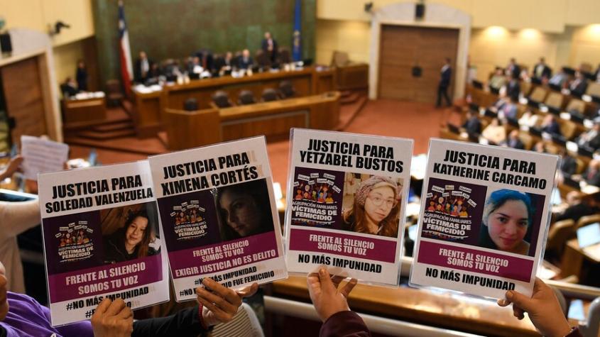 Congreso despacha ley de protección integral a familias víctimas de femicidio: Hijos tendrán pensión de $160 mil