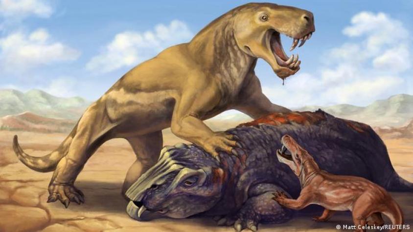 Criatura prehistórica con dientes de sable recorrió 12.000 kilómetros para evitar su extinción
