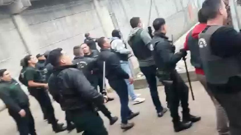 Reos de la cárcel de Angol tomaron a gendarmes como rehenes