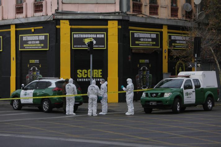 Siete personas fueron detenidas tras operativos por cuerpo de hombre descuartizado en el centro de Santiago