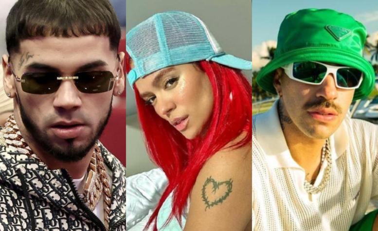 "Ese hombre está feo de ...": Anuel vuelve a tirarle a Feid y Karol G en un concierto