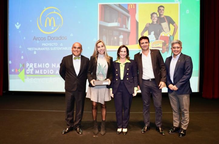 Arcos Dorados recibe Premio Nacional de Medio Ambiente por restaurantes sustentables