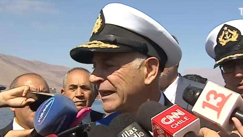 Cdte. Jefe de la Armada agradece que el 21 de mayo "no se haya visto empañado" por homicidio de Iquique