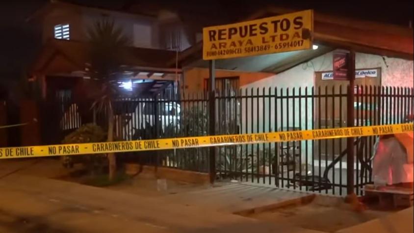 Motorista asesinó a tiros a comerciante: Le disparó en la entrada de su local en La Serena