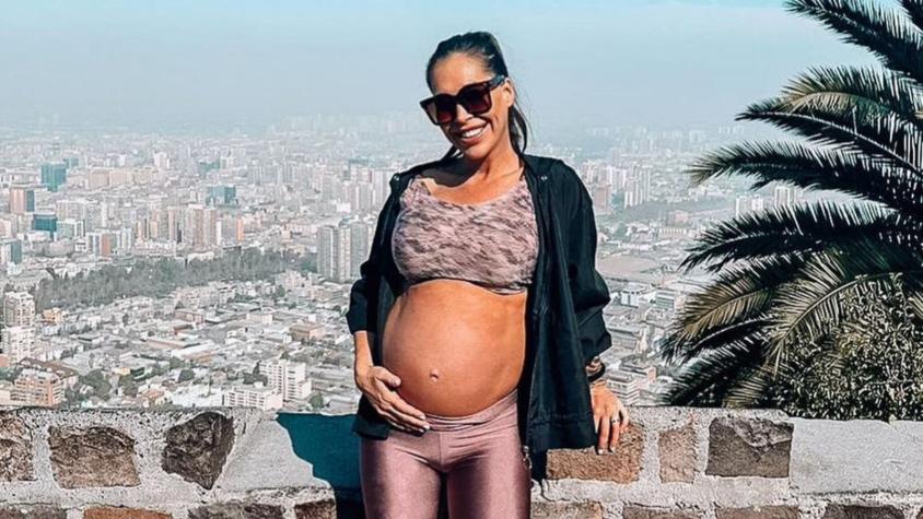 Valentina Roth comparte fotografía con nueve meses de embarazo 