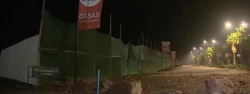 Guardias fueron encerrados y golpeados durante violento robo a empresa constructora en Colina