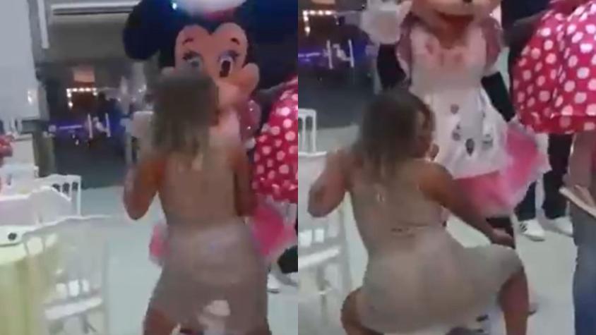 VIDEO | Critican a mamá que hizo "baile hot" en cumpleaños de su hija frente a compañeros del jardín