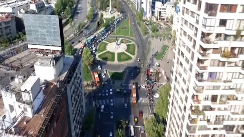 [VIDEO] Plaza Italia dejará de ser rotonda