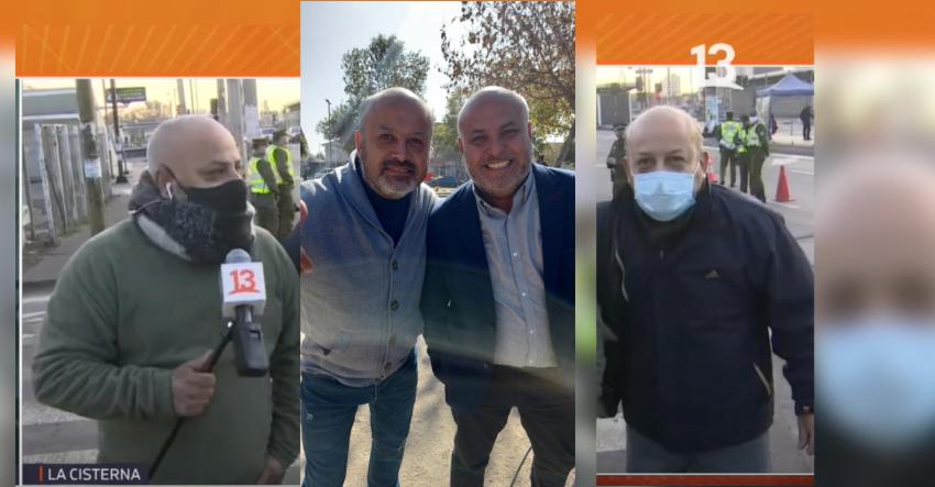 Ahora sin mascarilla: Miguel Acuña se reencontró con el "doble" que descubrió en 2020