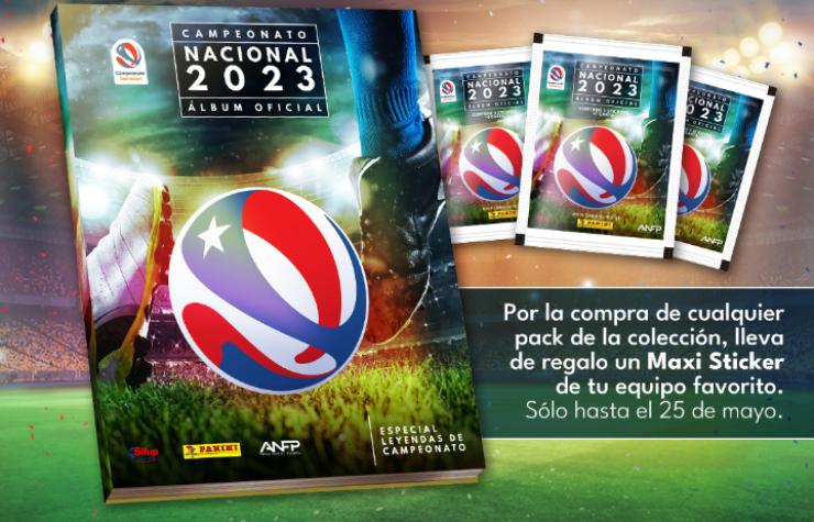 Panini lanza el nuevo álbum del Campeonato Nacional 2023