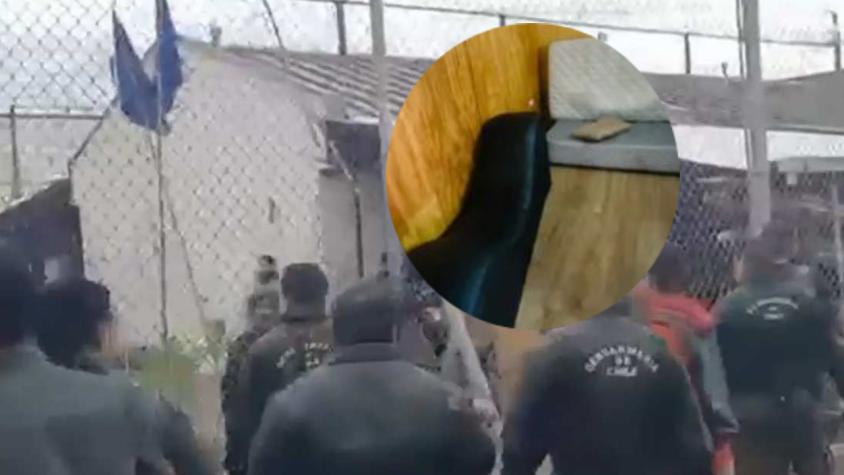 Gendarmes de cárcel de Angol denuncian privilegios de reos mapuche: incluyen una piscina y un sillón sexual