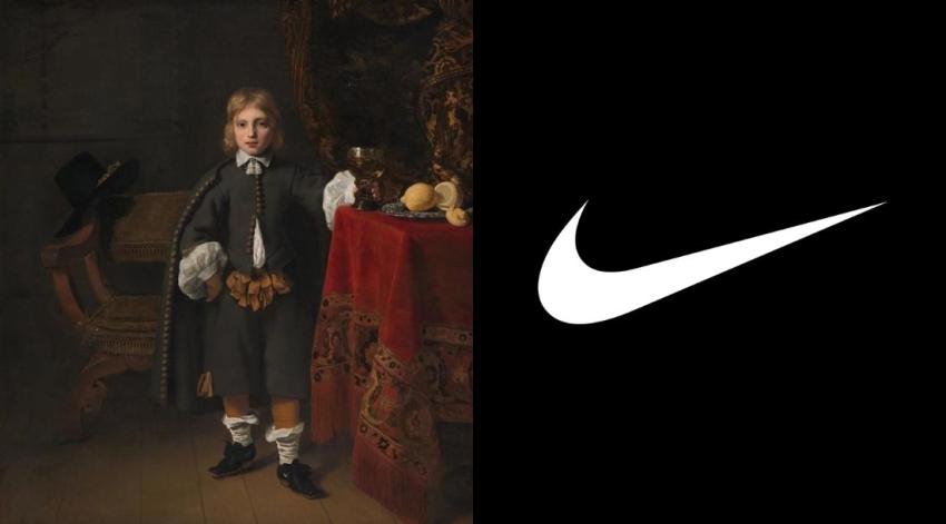 ¿Otro "viajero del tiempo"?: Supuesto logo de Nike aparece en pintura del 1600