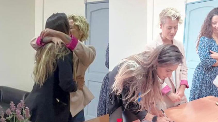 María Jimera Pereyra se casó por el civil con su novia Tania García: cantante compartió íntimas fotos de la ceremonia