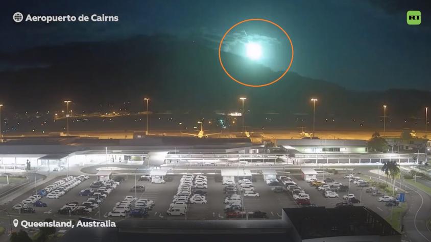 Meteorito iluminó de verde el cielo en algunas ciudades de Australia