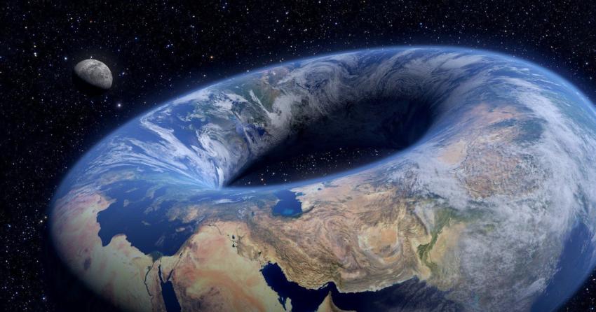 ¿La Tierra tiene forma de dona? Esta es la nueva teoría compite con los terraplanistas