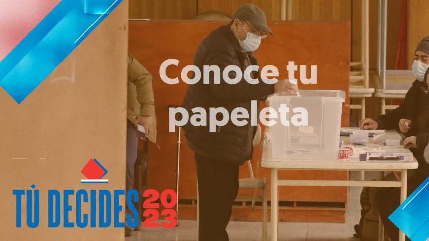 Elecciones en Chile: Conoce la papeleta que te pasarán el 7 de mayo