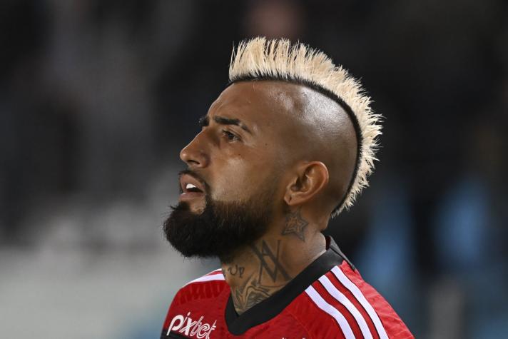 "Burro": Arturo Vidal no se guardó nada para responderle a hincha de Flamengo que se burló de él en redes