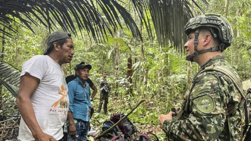 Encuentran con vida a los cuatro niños desaparecidos hace 40 días tras accidente de avioneta en la selva de Colombia