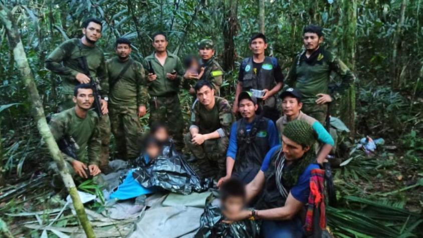 "Mi Dios me escuchó": Abuelo de niños encontrados con vida en selva de Colombia habló en exclusiva con T13