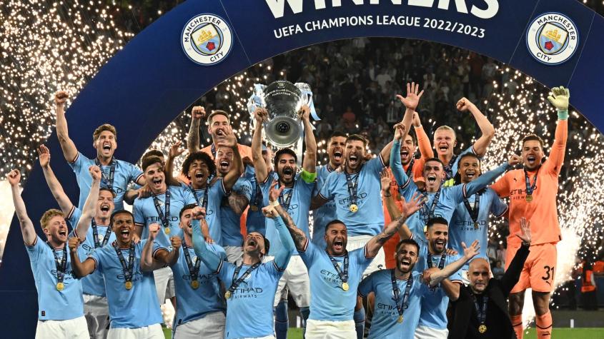 Manchester City gana la Champions League y cierra una temporada de ensueño
