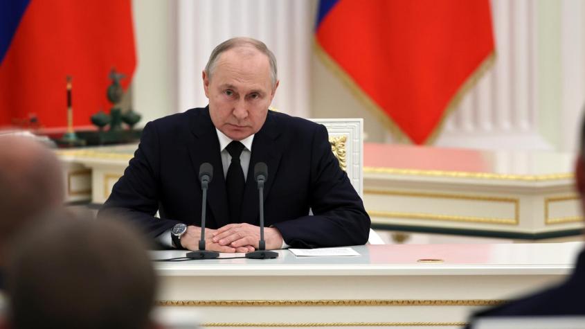 Rebelión Wagner pone en jaque liderazgo de Putin en Rusia