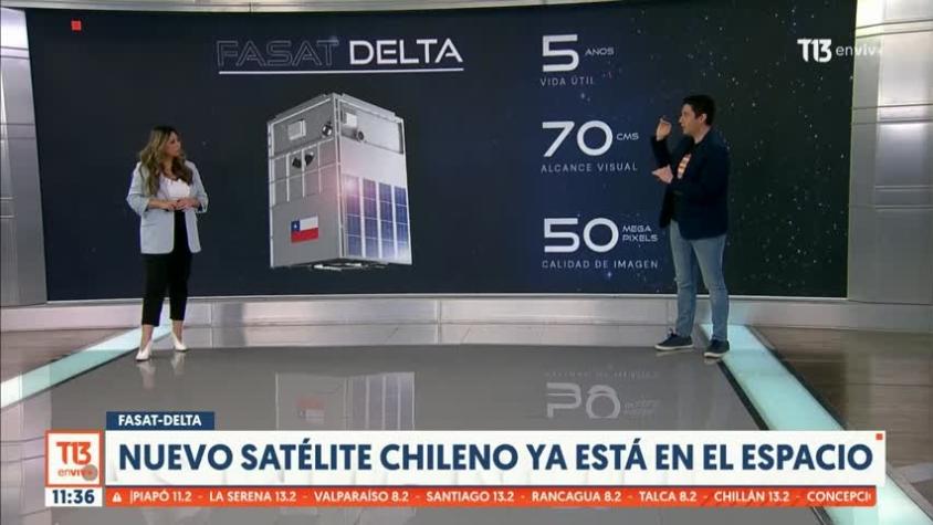 Nuevo satélite chileno ya está en el espacio | +100CIA 