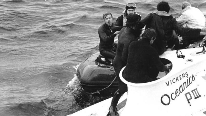 Cómo dos hombres sobrevivieron 84 horas atrapados en un sumergible bajo el mar hace 50 años
