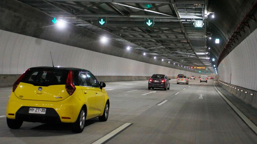 Implementan conectividad móvil en túneles de autopista Vespucio Oriente