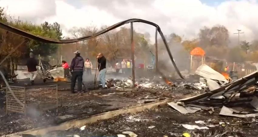 Profesor se salvó de morir quemado en ataque: Incendiaron escuela en Victoria