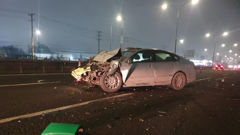 Conductor muere tras chocar contra microbus en San Bernardo 