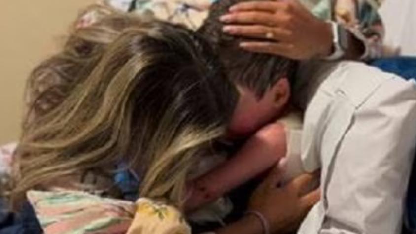 Brasil: Niño despierta después de 16 días en coma y el reencuentro con su madre se hace viral