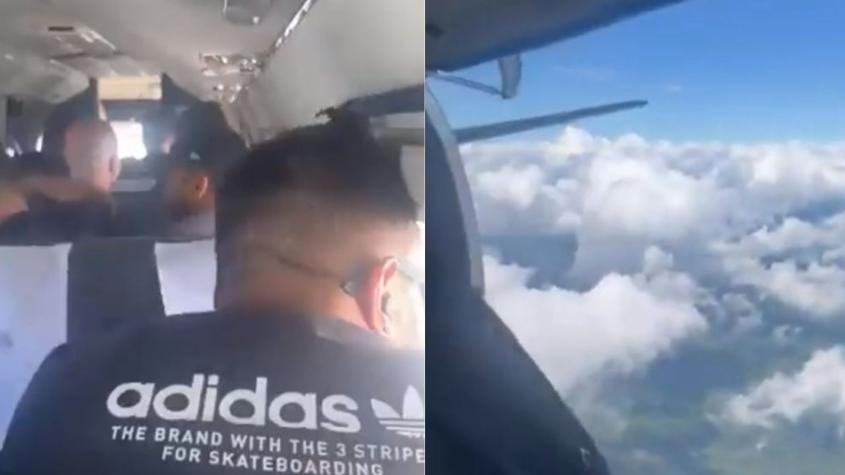 Pánico en el aire: Avión debió aterrizar de emergencia en Brasil cuando puerta se abrió en pleno vuelo