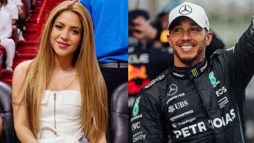 People confirma que Shakira y Lewis Hamilton están juntos: "Es divertido y coqueto"