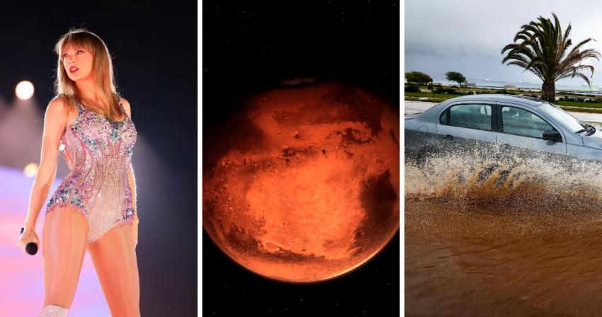 Taylor Swift, Marte e Inundaciones en Chile: Los T13 Trending de esta semana