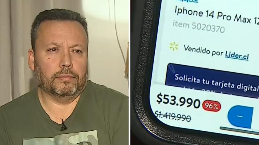 "Que cumplan con lo que compré": Hombre pidió siete iPhone 14 a $54 mil cada uno y tienda le anuló la compra