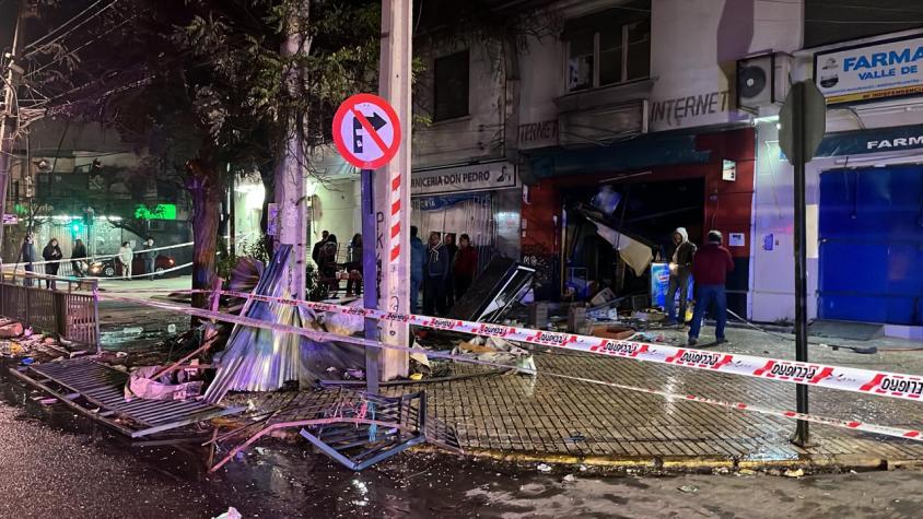 Explosión en restorán deja dos muertos en Conchalí
