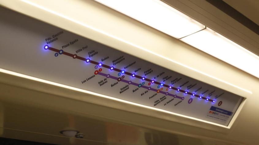Metro de Santiago anuncia restablecimiento de Línea 6 tras falla técnica