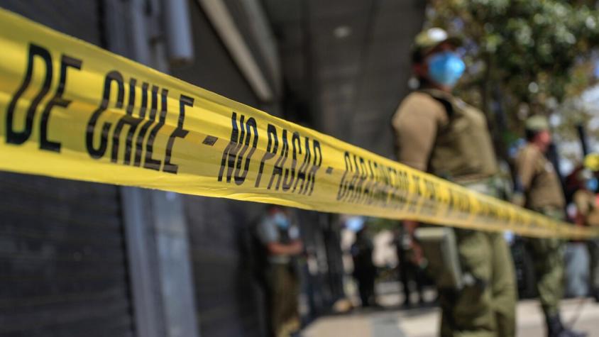 Persecución policial termina con el atropello de cuatro personas en San Bernardo