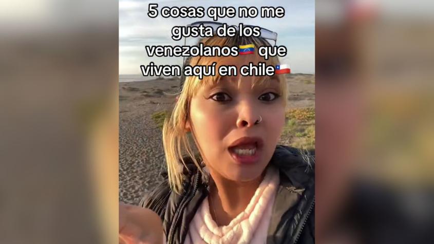 "Quieren imitar al chileno": Venezolana se hace viral al revelar qué le molesta de sus compatriotas en Chile