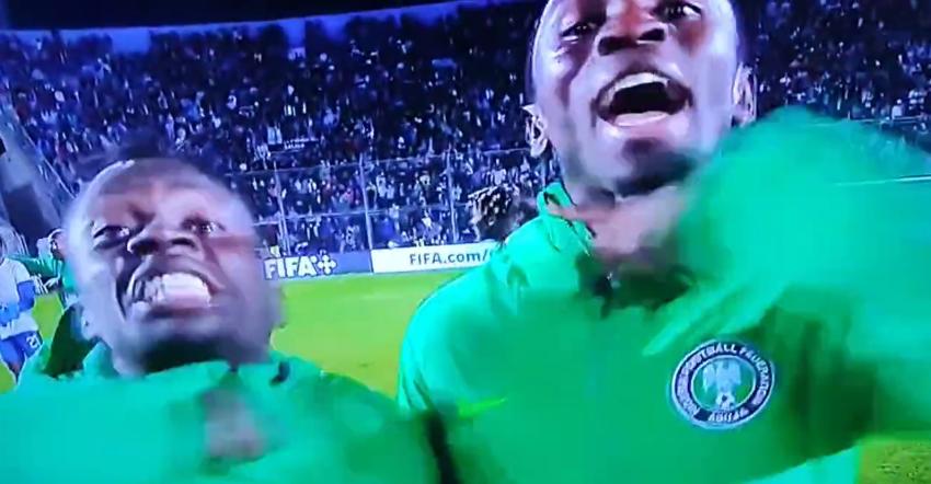 El violento gesto de jugadores de Nigeria que causa indignación en Argentina tras eliminar a la Albiceleste del Mundial Sub 20