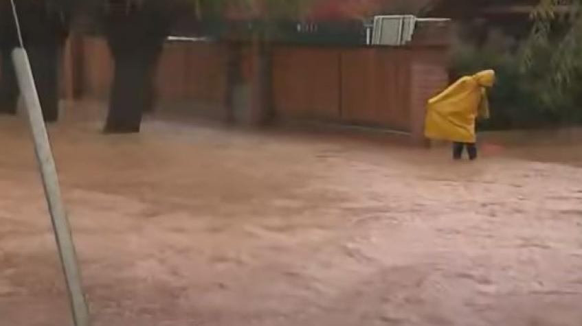 Sistema frontal: Comuna de Coltauco se encuentra en un 70% inundada