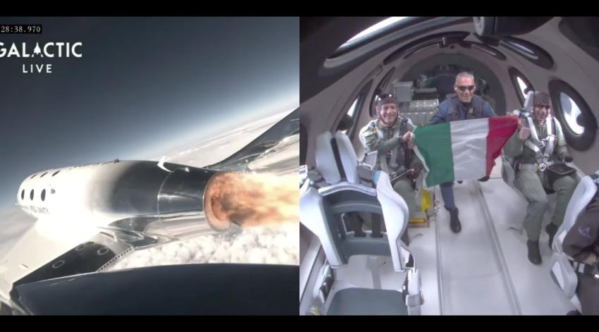 ¡Fantástico!: El primer vuelo comercial al espacio fue todo un éxito