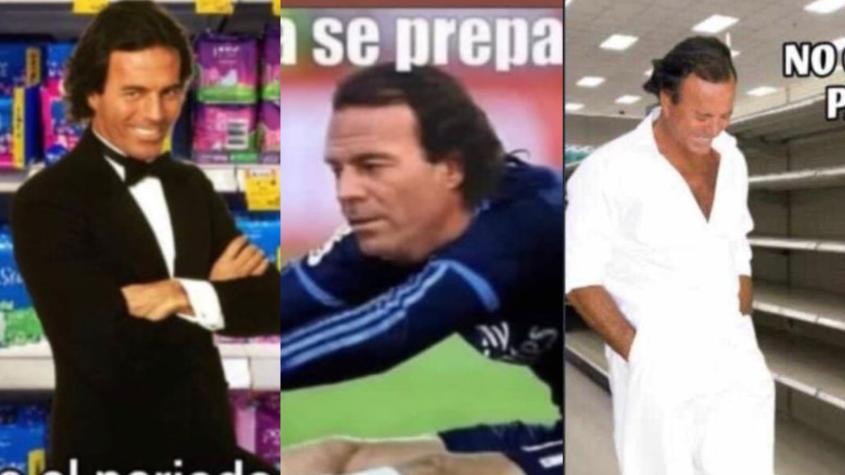 ¡Un clásico!: Julio Iglesias arrasa en redes sociales por los memes del mes de julio