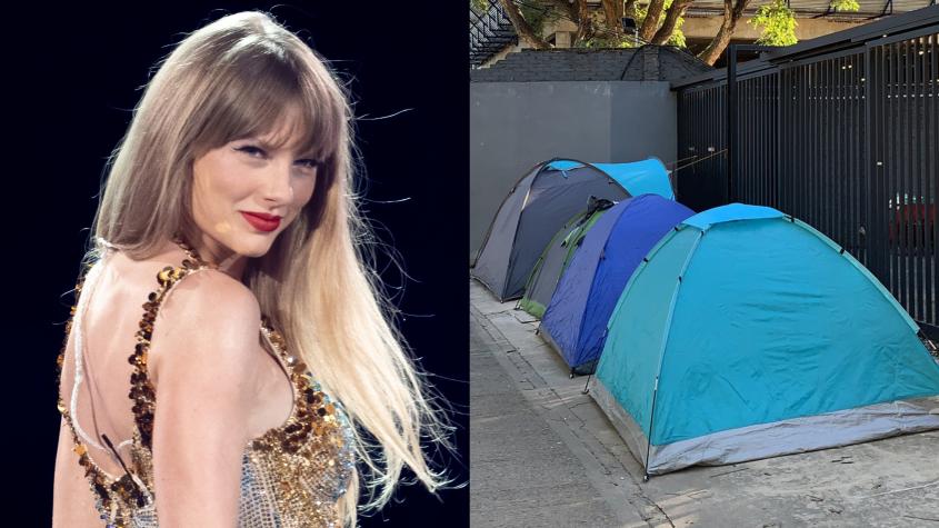 Locura por Taylor Swift: fans argentinos ya acampan en el Monumental a cinco meses que se realice el show Locura por Taylor Swift: fans argentinos ya acampan en el Monumental a cinco meses que se realice el show