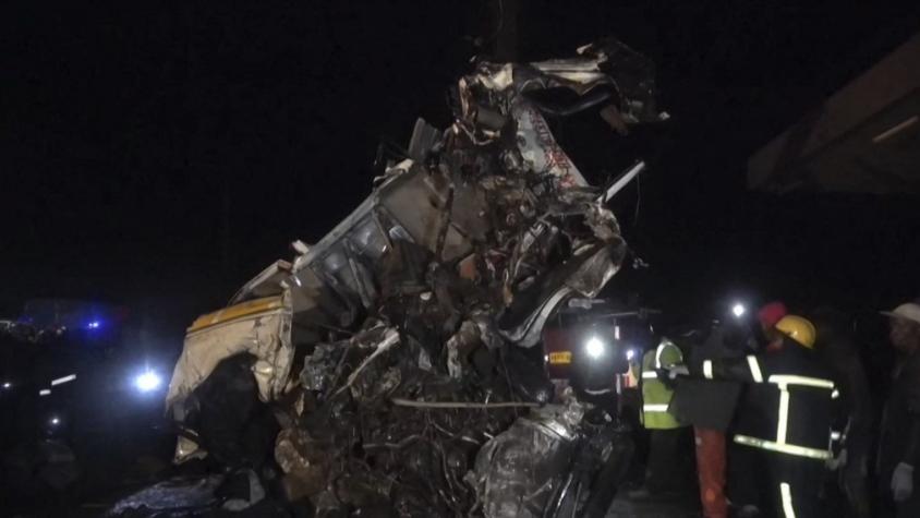 Al menos 48 muertos en accidente de carretera en Kenia