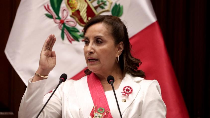 Presidenta Boluarte invoca pacto de reconciliación en Perú en medio de protestas en Lima
