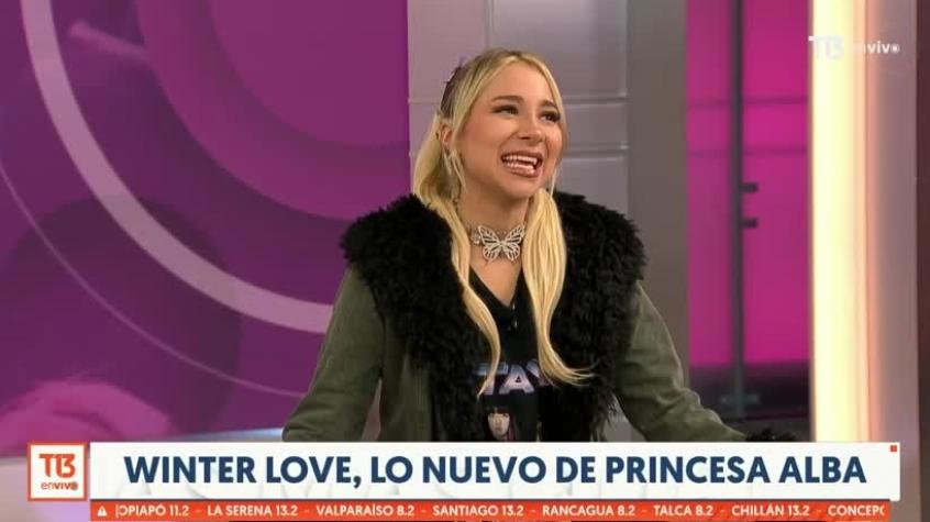 Princesa Alba presenta su nuevo tema “Winter Love” | En Primera Fila
