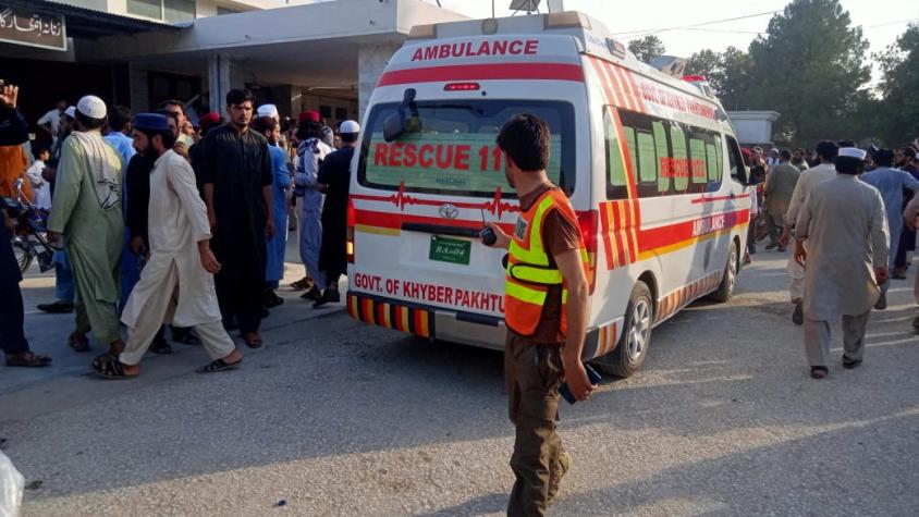 39 personas mueren en explosión durante actividad política en Pakistán