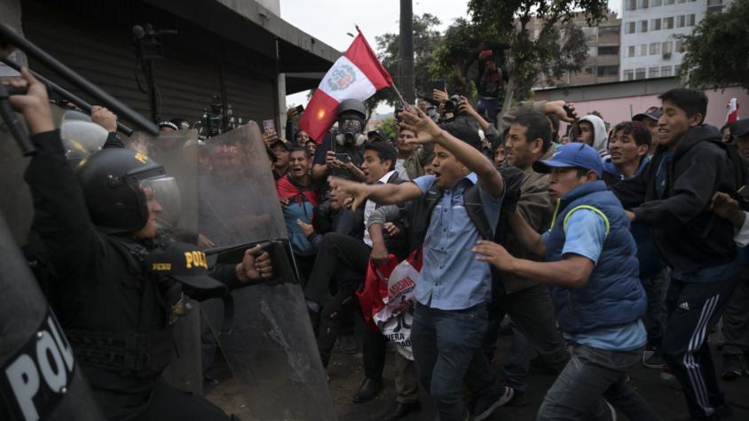 Se reinician protestas en Perú pidiendo adelanto de elecciones y renuncia de Boluarte