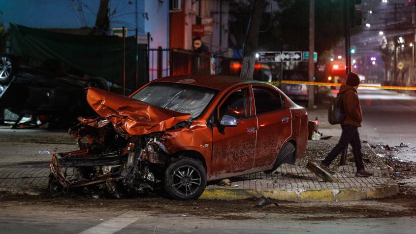 Bebé de un mes lesionado en accidente de tránsito en San Joaquín: Hombre se mantiene en riesgo vital